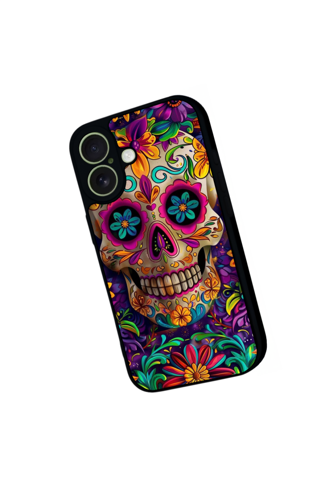 iPhone 17 Uyumlu KuruKafa Tasarımlı Glossy Premium Kılıf