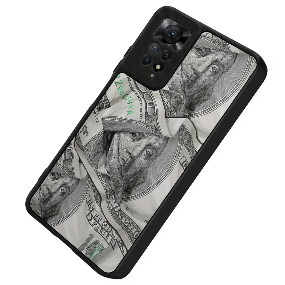 Xiaomi Redmi Note 11 Pro Uyumlu Money Para Tasarımlı Glossy Premium Kılıf
