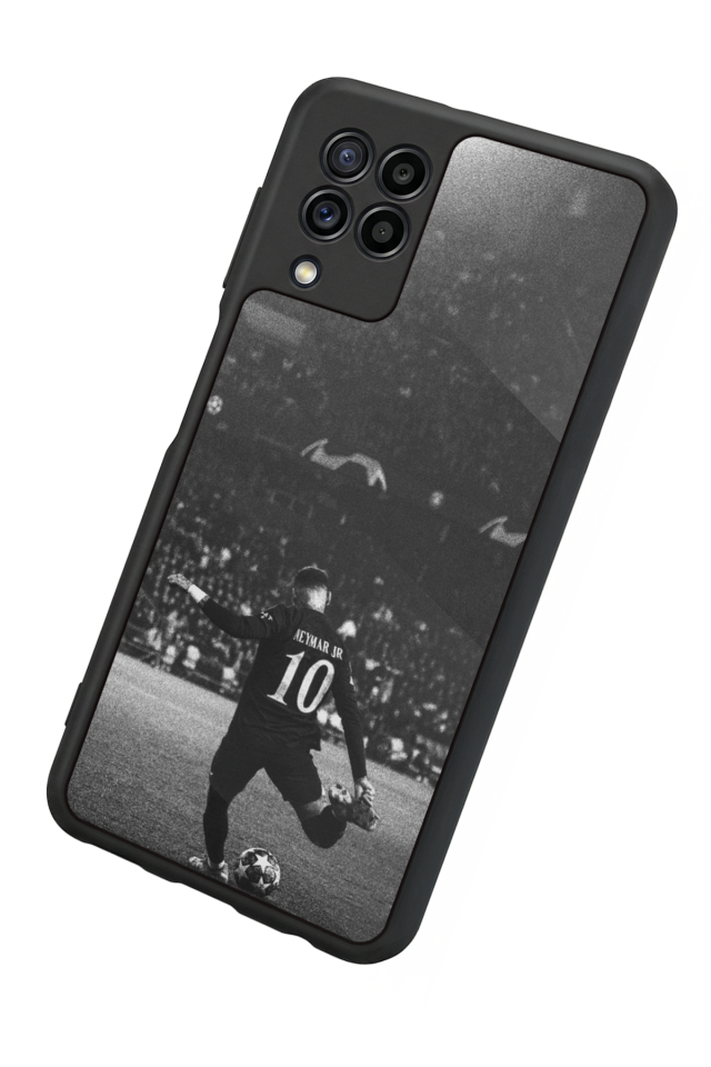 Samsung Galaxy M22 Uyumlu Neymar Tasarımlı Glossy Premium Kılıf