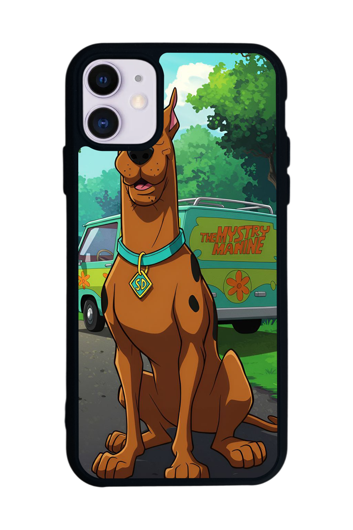 iPhone 11 Uyumlu Scooby Doo Tasarımlı Glossy Premium Kılıf