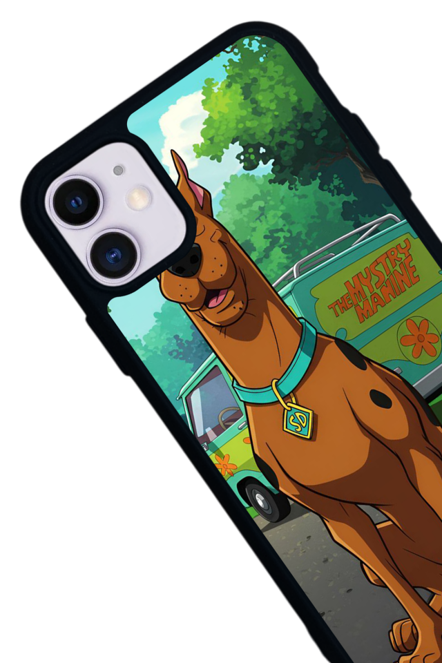 iPhone 11 Uyumlu Scooby Doo Tasarımlı Glossy Premium Kılıf