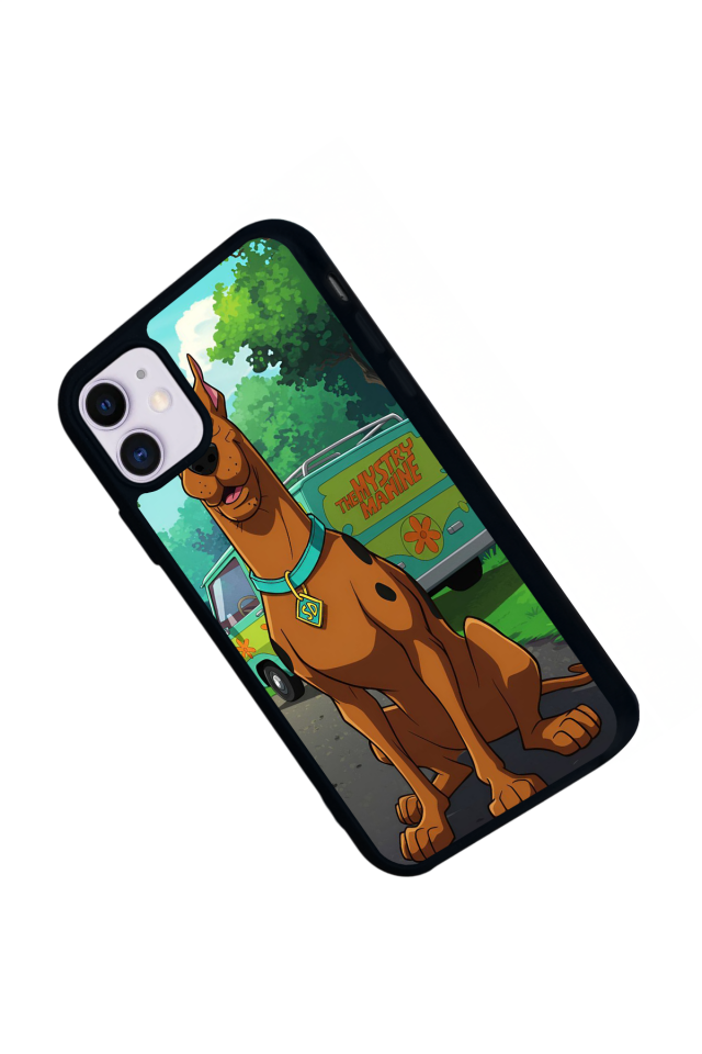 iPhone 11 Uyumlu Scooby Doo Tasarımlı Glossy Premium Kılıf