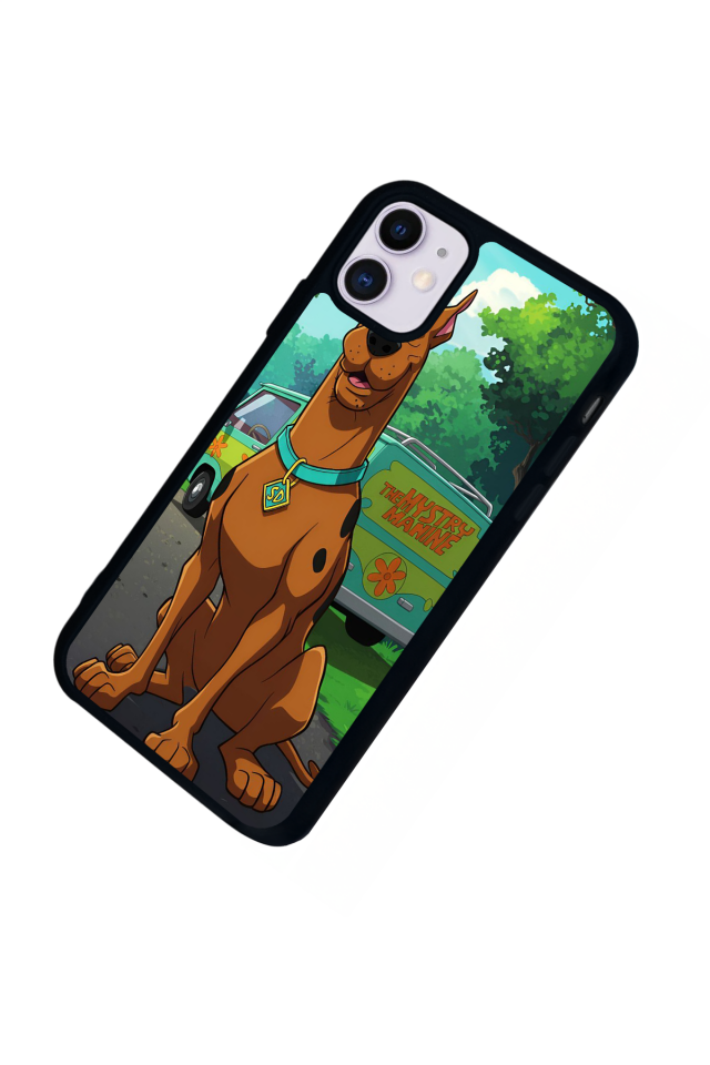 iPhone 11 Uyumlu Scooby Doo Tasarımlı Glossy Premium Kılıf