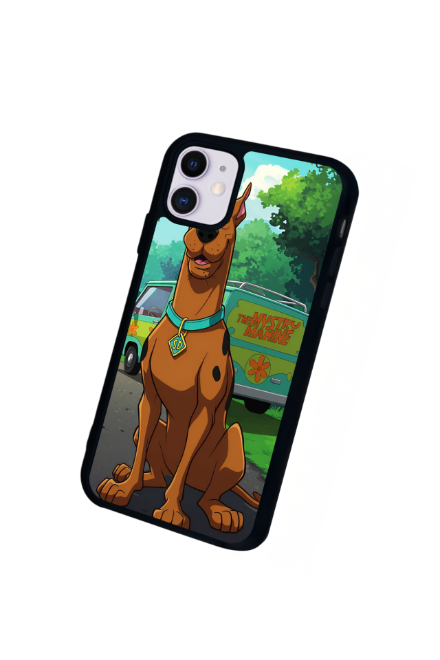 iPhone 11 Uyumlu Scooby Doo Tasarımlı Glossy Premium Kılıf