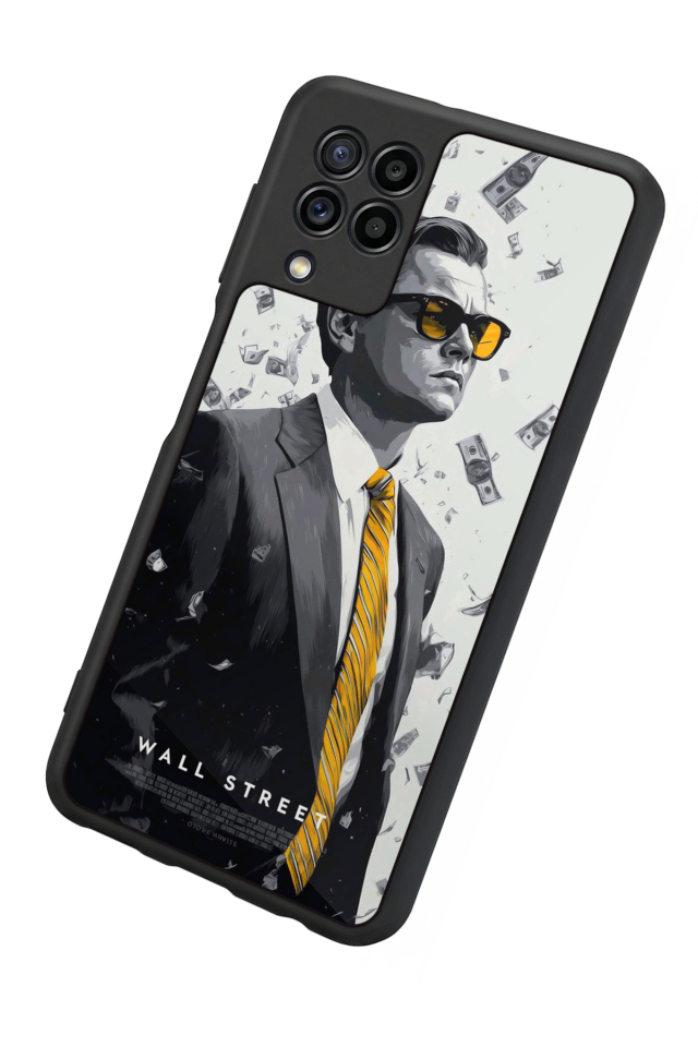 Samsung Galaxy M32 Uyumlu TheWolf Tasarımlı Glossy Premium Kılıf