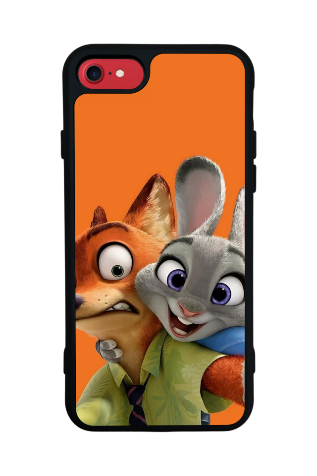 iPhone 7 Uyumlu Zootropolis Tasarımlı Glossy Premium Kılıf