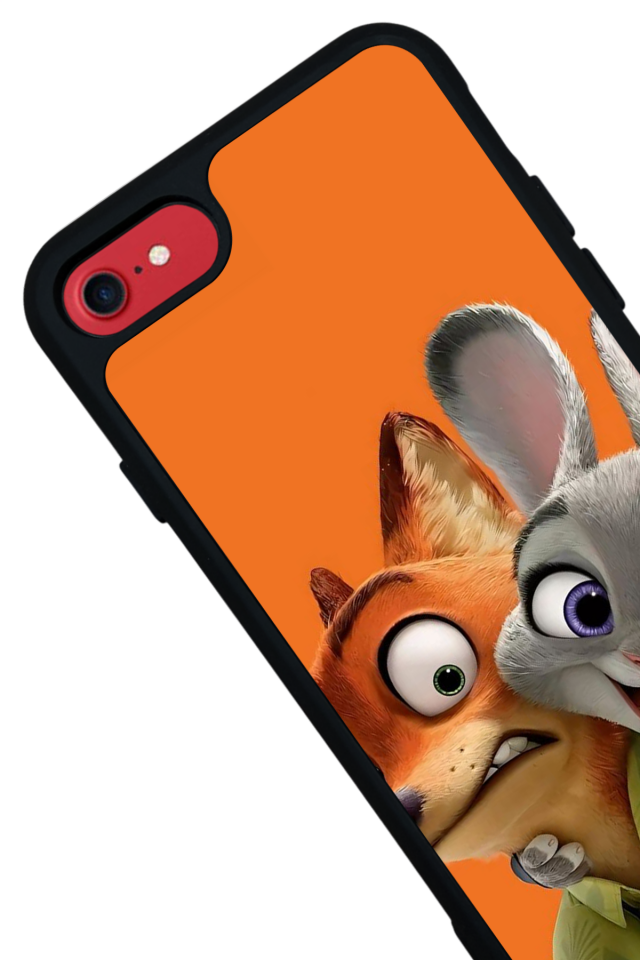 iPhone 7 Uyumlu Zootropolis Tasarımlı Glossy Premium Kılıf