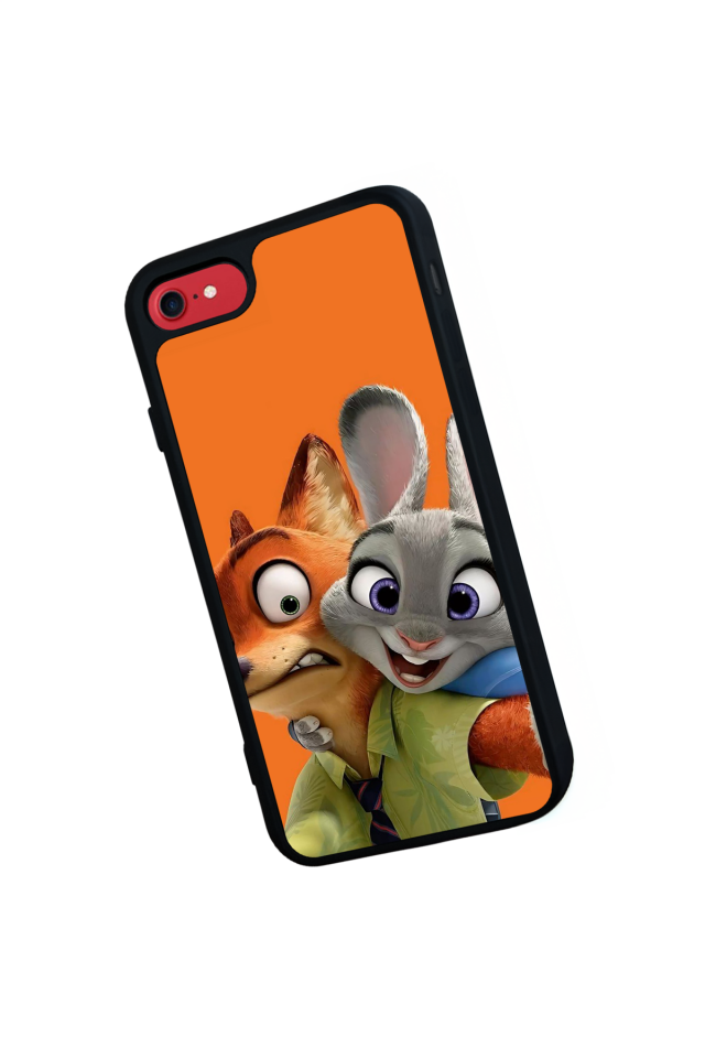 iPhone 7 Uyumlu Zootropolis Tasarımlı Glossy Premium Kılıf