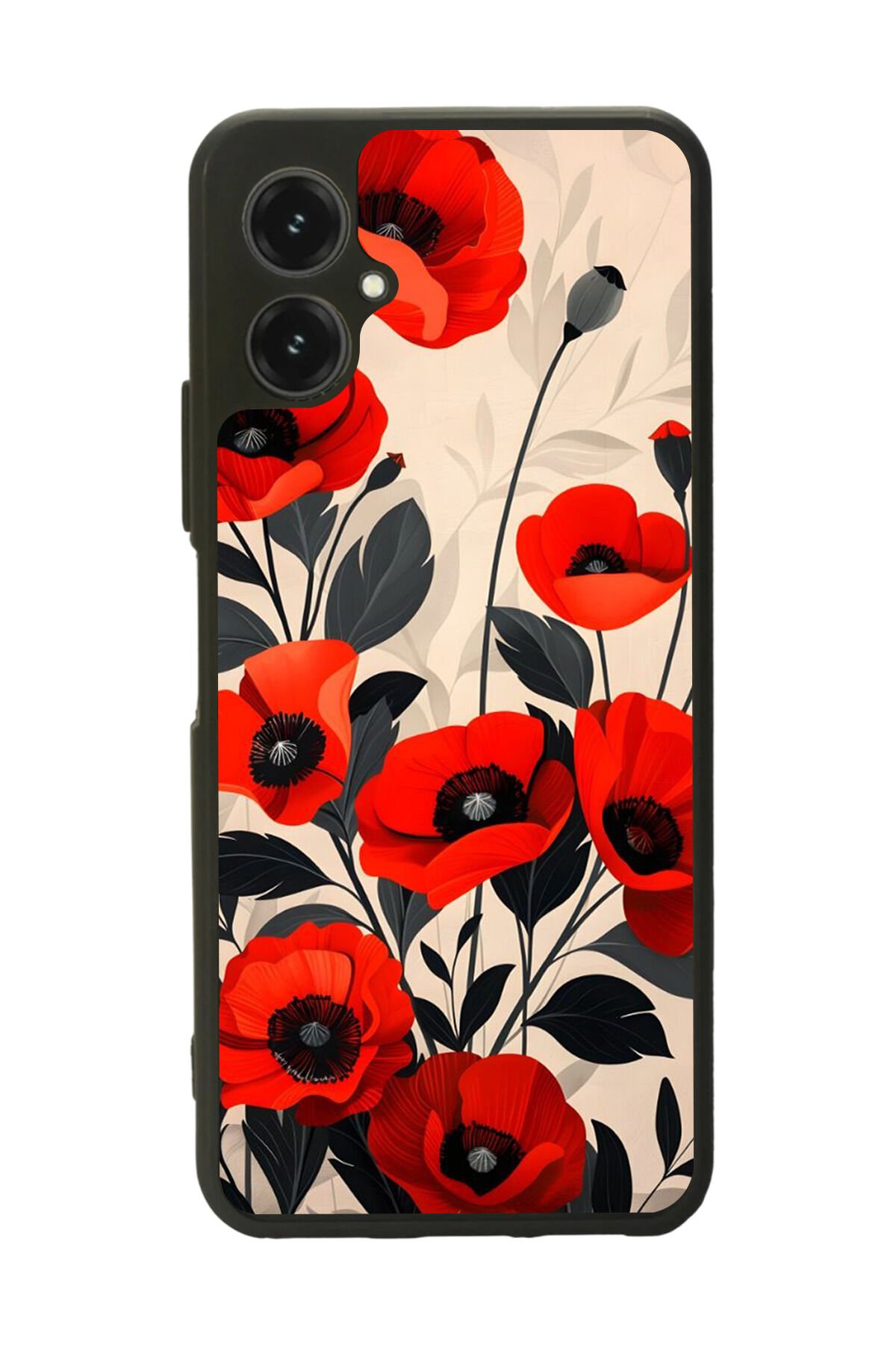 Omix X5 Uyumlu Floral Tasarımlı Glossy Premium Kılıf
