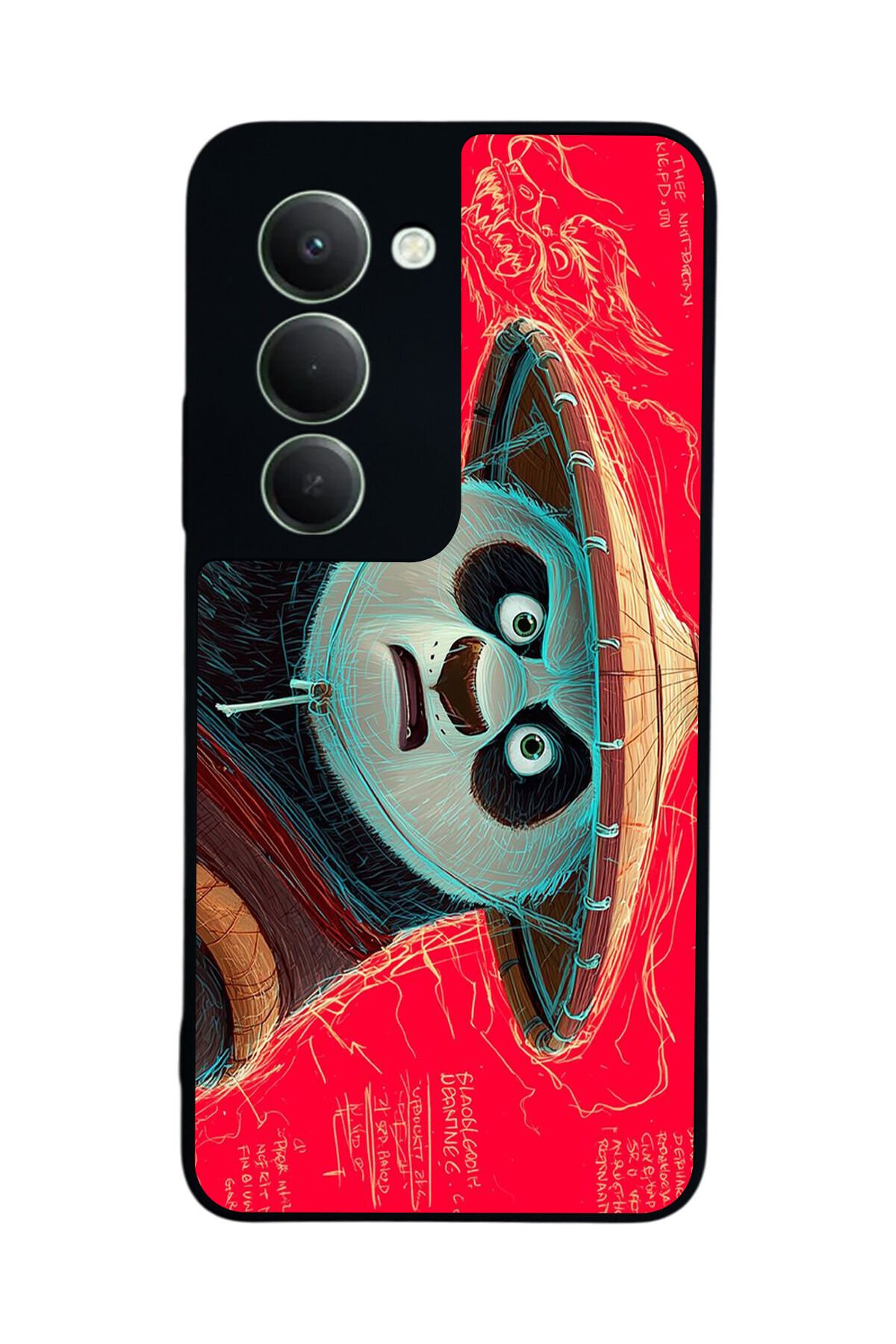 Xiaomi Redmi 15 5G Uyumlu Kung Fu Panda Tasarımlı Glossy Premium Kılıf