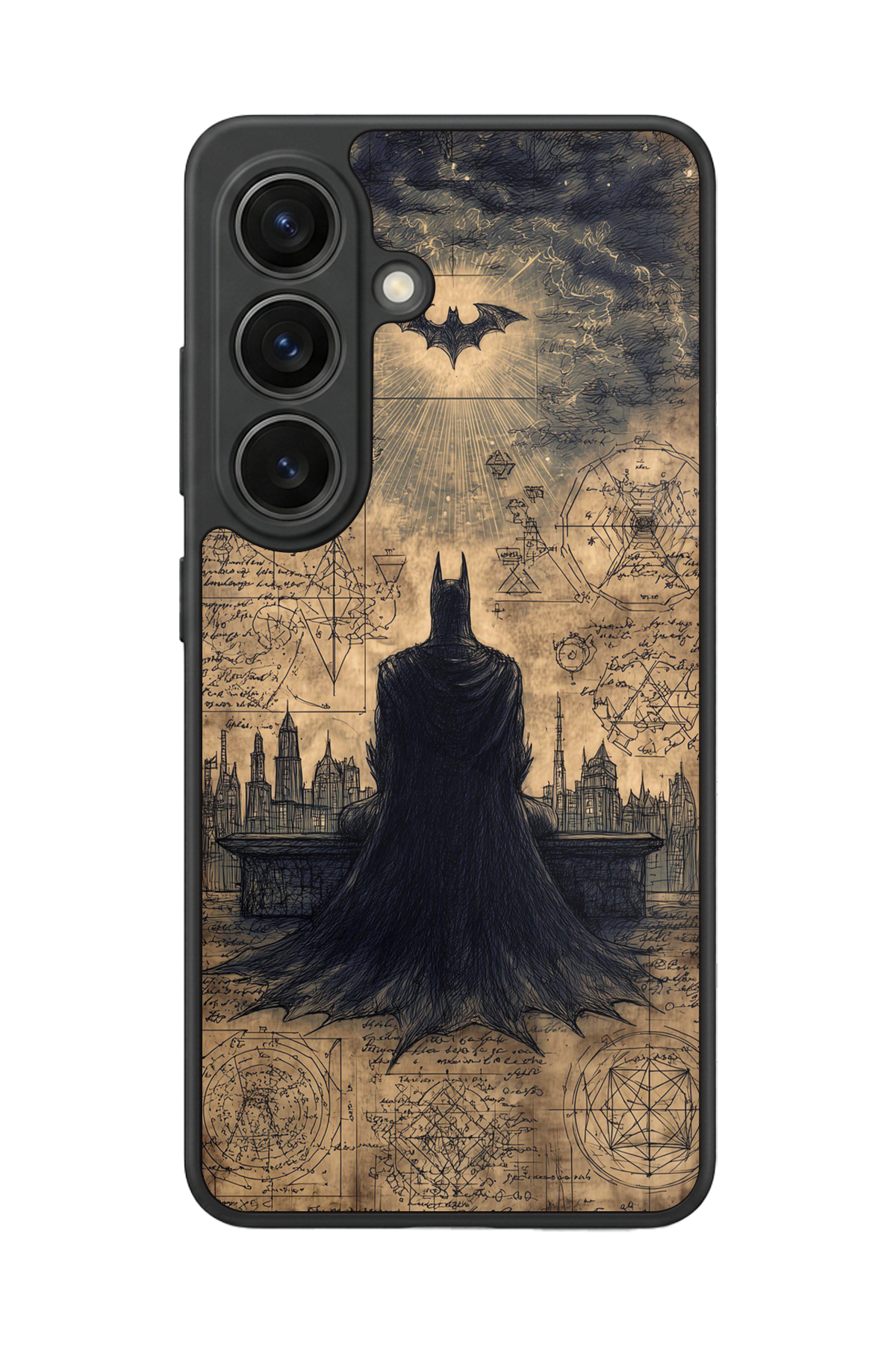 Samsung Galaxy S26 Uyumlu Batman Tasarımlı Glossy Premium Kılıf