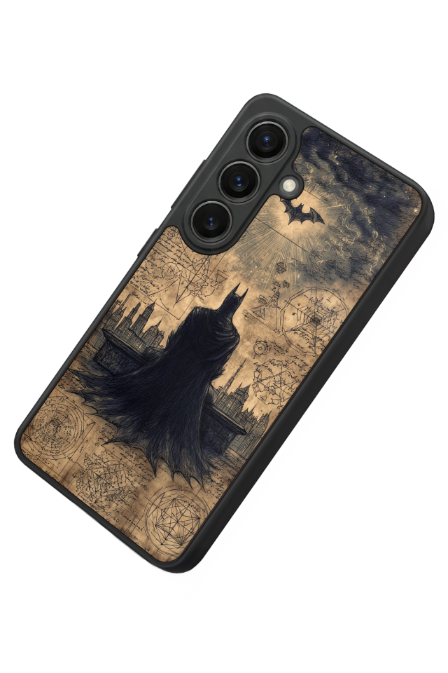 Samsung Galaxy S26 Uyumlu Batman Tasarımlı Glossy Premium Kılıf