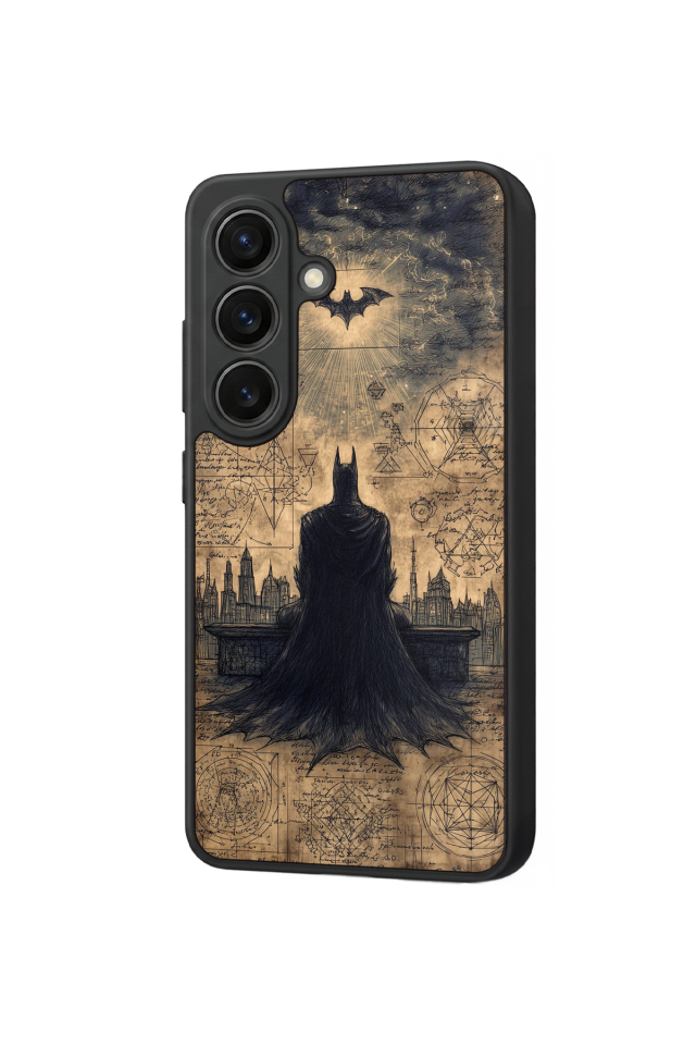 Samsung Galaxy S26 Uyumlu Batman Tasarımlı Glossy Premium Kılıf