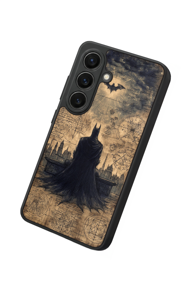 Samsung Galaxy S26 Uyumlu Batman Tasarımlı Glossy Premium Kılıf