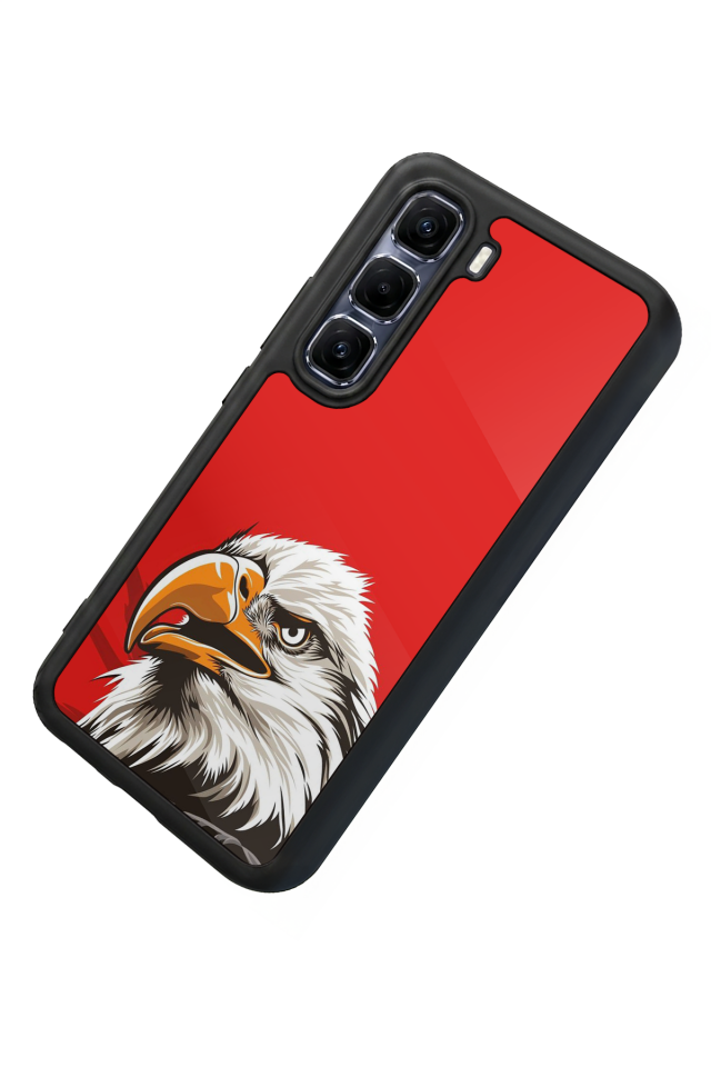 Infinix Hot 60 Pro Plus Uyumlu Besiktas Tasarımlı Glossy Premium Kılıf