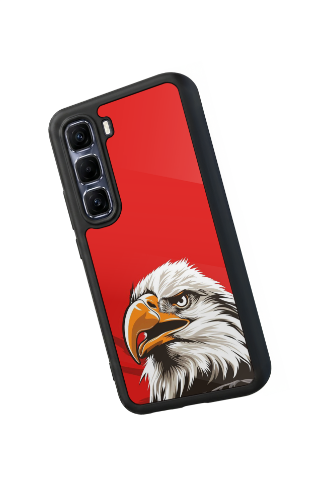 Infinix Hot 60 Pro Plus Uyumlu Besiktas Tasarımlı Glossy Premium Kılıf