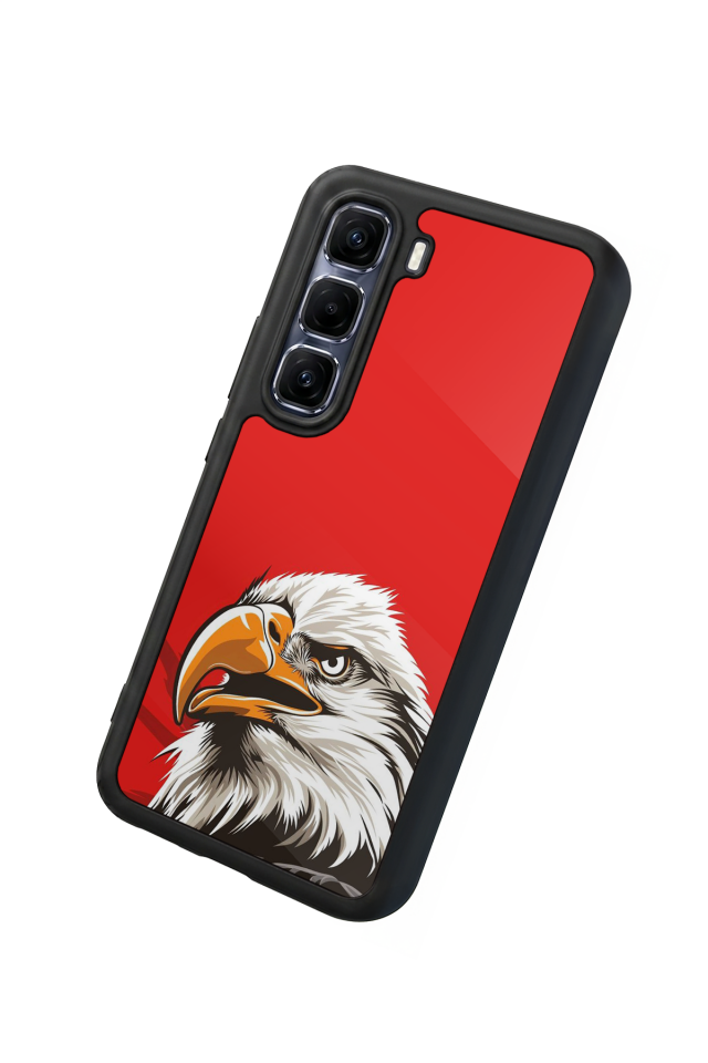 Infinix Hot 60 Pro Plus Uyumlu Besiktas Tasarımlı Glossy Premium Kılıf