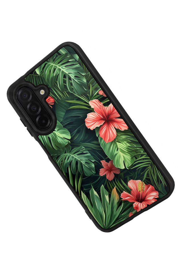 Samsung Galaxy A56 Uyumlu Botanik Tasarımlı Glossy Premium Kılıf