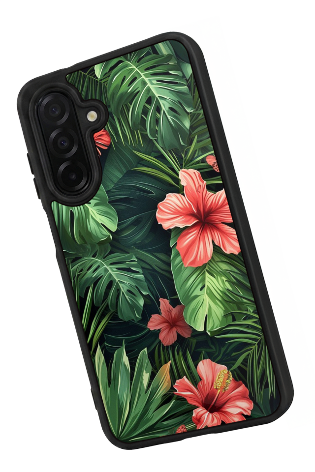 Samsung Galaxy A56 Uyumlu Botanik Tasarımlı Glossy Premium Kılıf