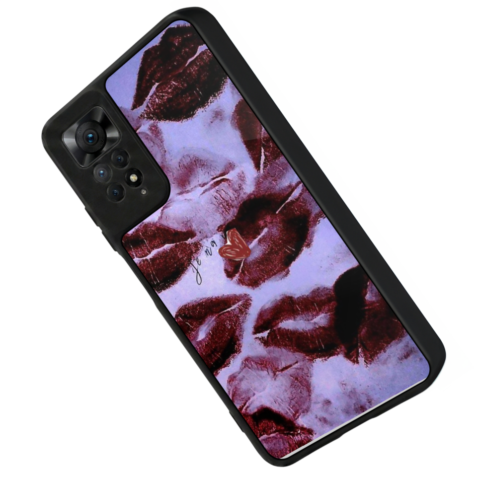 Xiaomi Redmi Note 12 Pro Uyumlu Dudak Tasarımlı Glossy Premium Kılıf