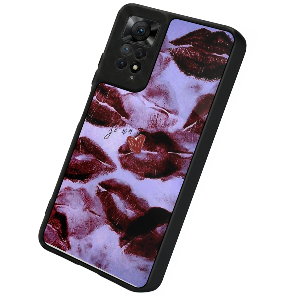 Xiaomi Redmi Note 12 Pro Uyumlu Dudak Tasarımlı Glossy Premium Kılıf
