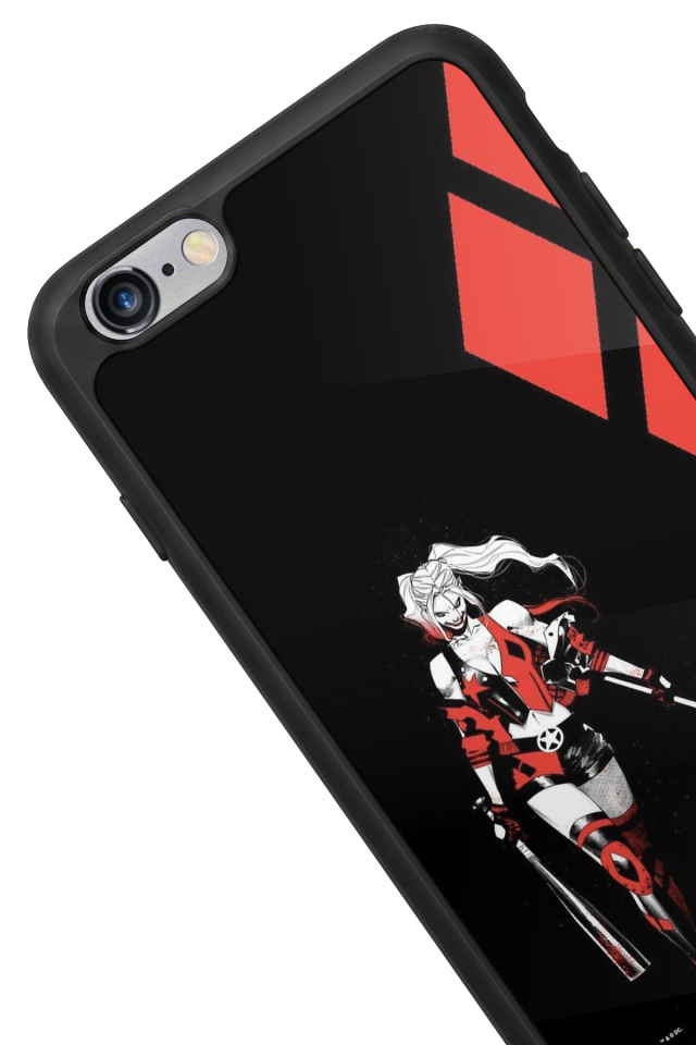 iPhone 6 Plus Uyumlu HarleyQueen Tasarımlı Glossy Premium Kılıf