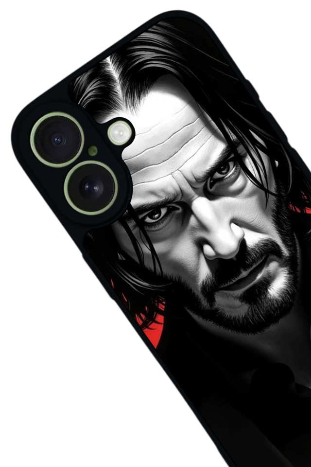 iPhone 17 Uyumlu JohnWick Tasarımlı Glossy Premium Kılıf