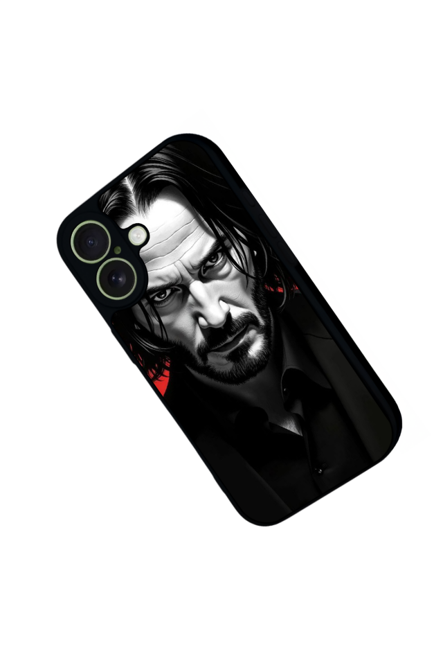 iPhone 17 Uyumlu JohnWick Tasarımlı Glossy Premium Kılıf
