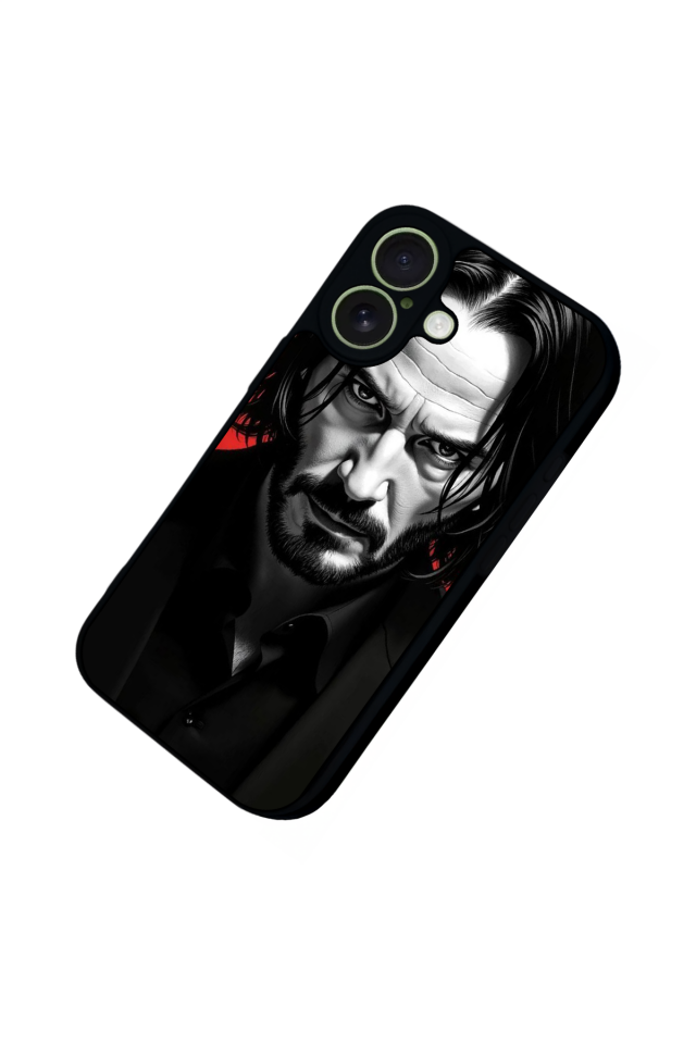 iPhone 17 Uyumlu JohnWick Tasarımlı Glossy Premium Kılıf