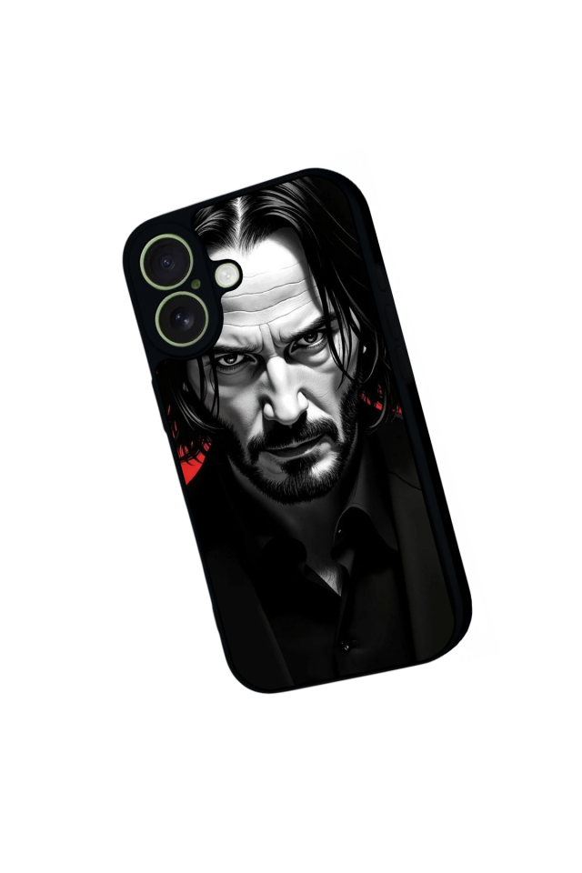 iPhone 17 Uyumlu JohnWick Tasarımlı Glossy Premium Kılıf
