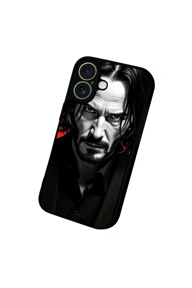iPhone 17 Uyumlu JohnWick Tasarımlı Glossy Premium Kılıf