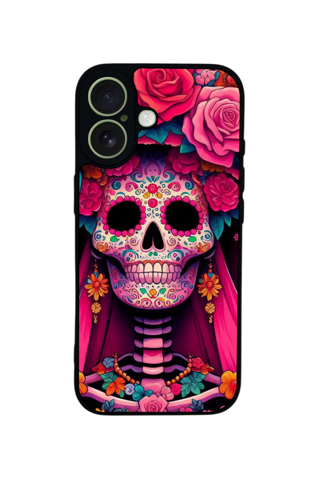 iPhone 17 Uyumlu KuruKafa Tasarımlı Glossy Premium Kılıf