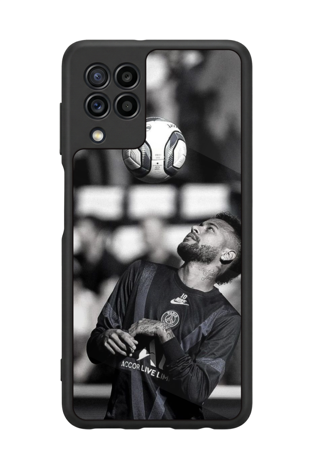 Samsung Galaxy M22 Uyumlu Neymar Tasarımlı Glossy Premium Kılıf