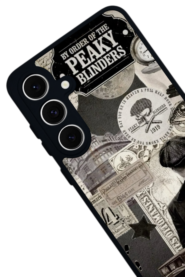 Samsung Galaxy A16 Uyumlu Peaky Blinders Tasarımlı Glossy Premium Kılıf