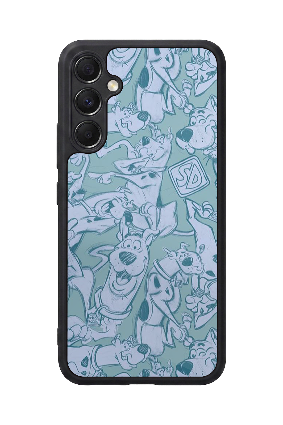 Samsung Galaxy M34 Uyumlu Scooby Doo Tasarımlı Glossy Premium Kılıf