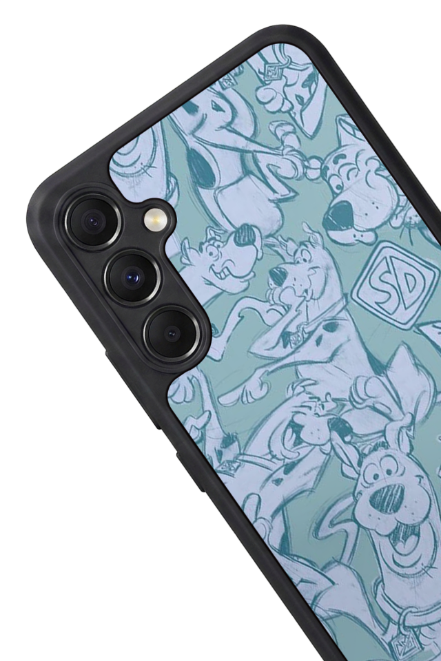 Samsung Galaxy M34 Uyumlu Scooby Doo Tasarımlı Glossy Premium Kılıf