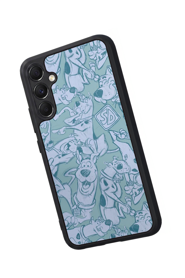 Samsung Galaxy M34 Uyumlu Scooby Doo Tasarımlı Glossy Premium Kılıf
