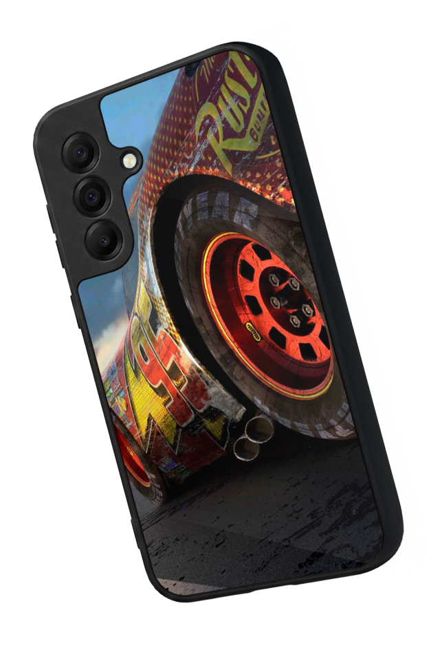 Samsung Galaxy A17 Uyumlu Şimsek McQueen Tasarımlı Glossy Premium Kılıf