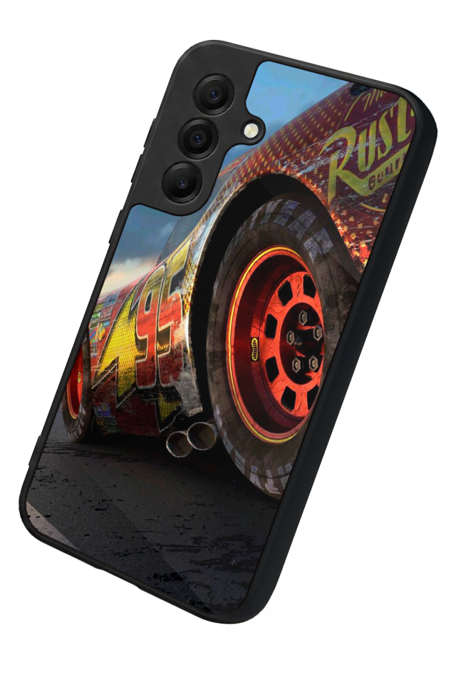 Samsung Galaxy A17 Uyumlu Şimsek McQueen Tasarımlı Glossy Premium Kılıf