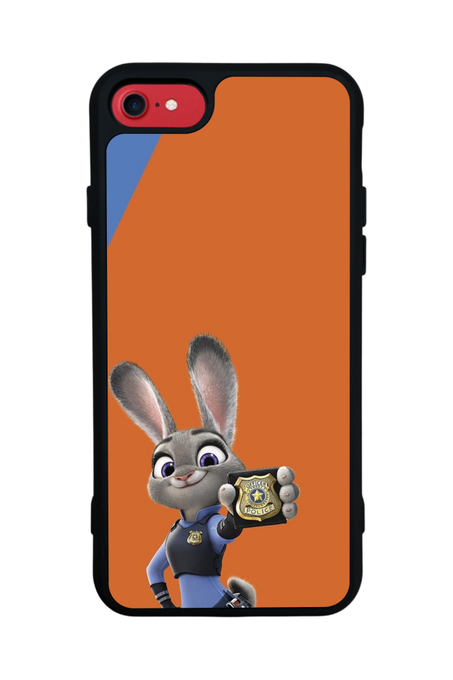 iPhone 7 Uyumlu Zootropolis Tasarımlı Glossy Premium Kılıf