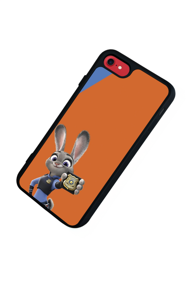 iPhone 7 Uyumlu Zootropolis Tasarımlı Glossy Premium Kılıf