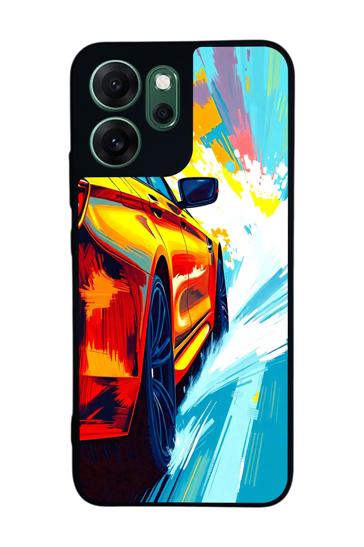 Oppo Reno 14F Uyumlu BMW Tasarımlı Glossy Premium Kılıf