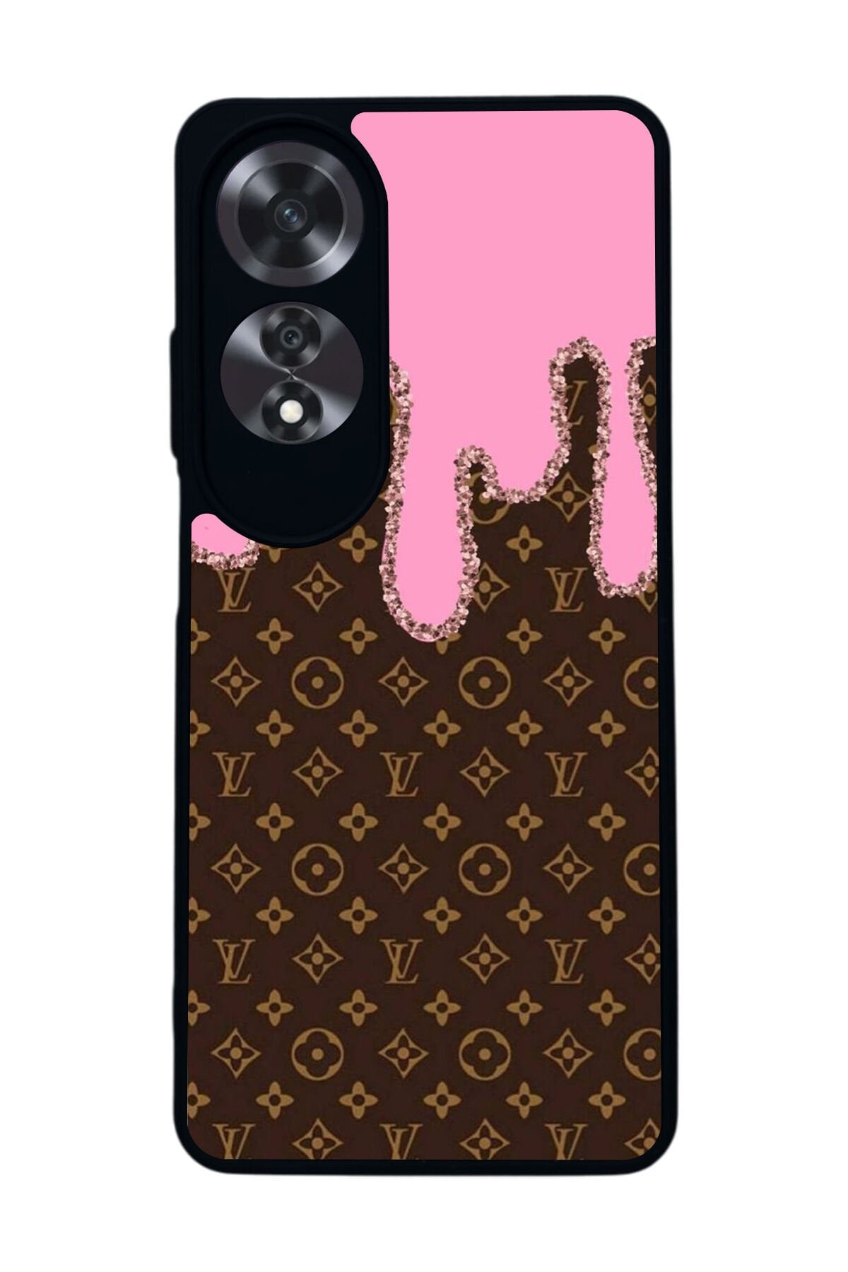 Oppo A60 Mat Siyah uyumlu Kılıf – Yumuşak Silikon, Koruyucu, Şok Emici Kapak