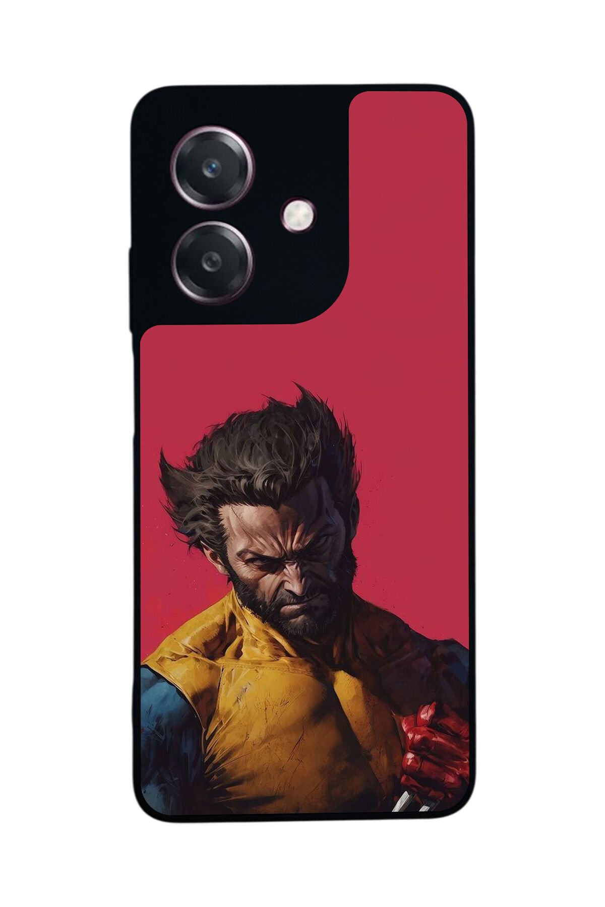 Oppo A3 5G Uyumlu Wolverine Tasarımlı Glossy Premium Kılıf