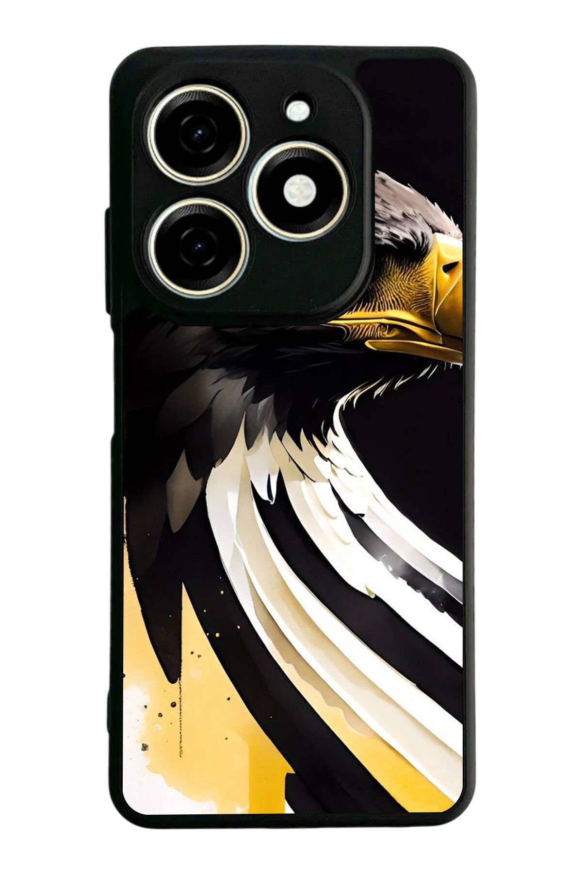 Infınıx Smart 8 Pro Uyumlu Besiktas Tasarımlı Glossy Premium Kılıf