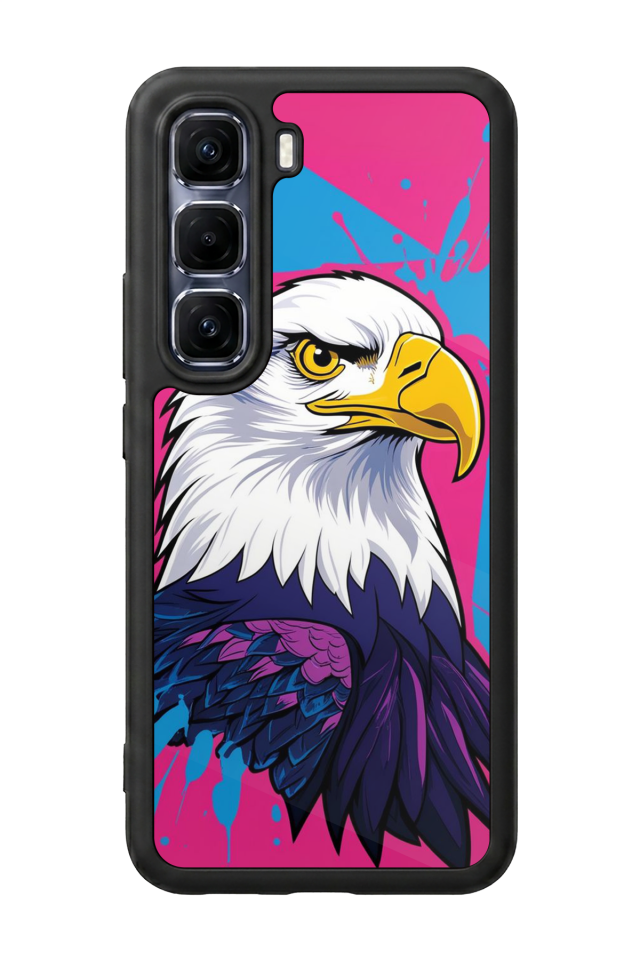 Infinix Hot 60 Pro Plus Uyumlu Besiktas Tasarımlı Glossy Premium Kılıf