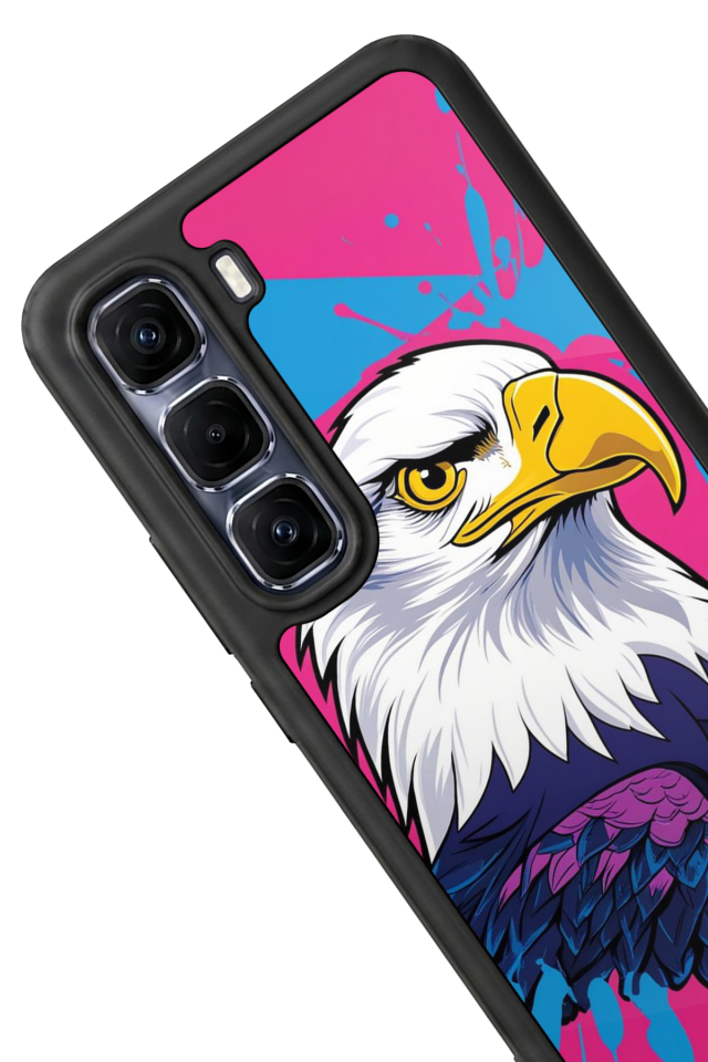 Infinix Hot 60 Pro Plus Uyumlu Besiktas Tasarımlı Glossy Premium Kılıf