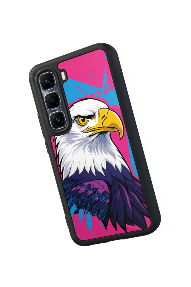 Infinix Hot 60 Pro Plus Uyumlu Besiktas Tasarımlı Glossy Premium Kılıf