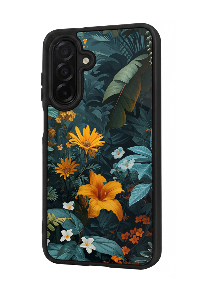 Samsung Galaxy A56 Uyumlu Botanik Tasarımlı Glossy Premium Kılıf
