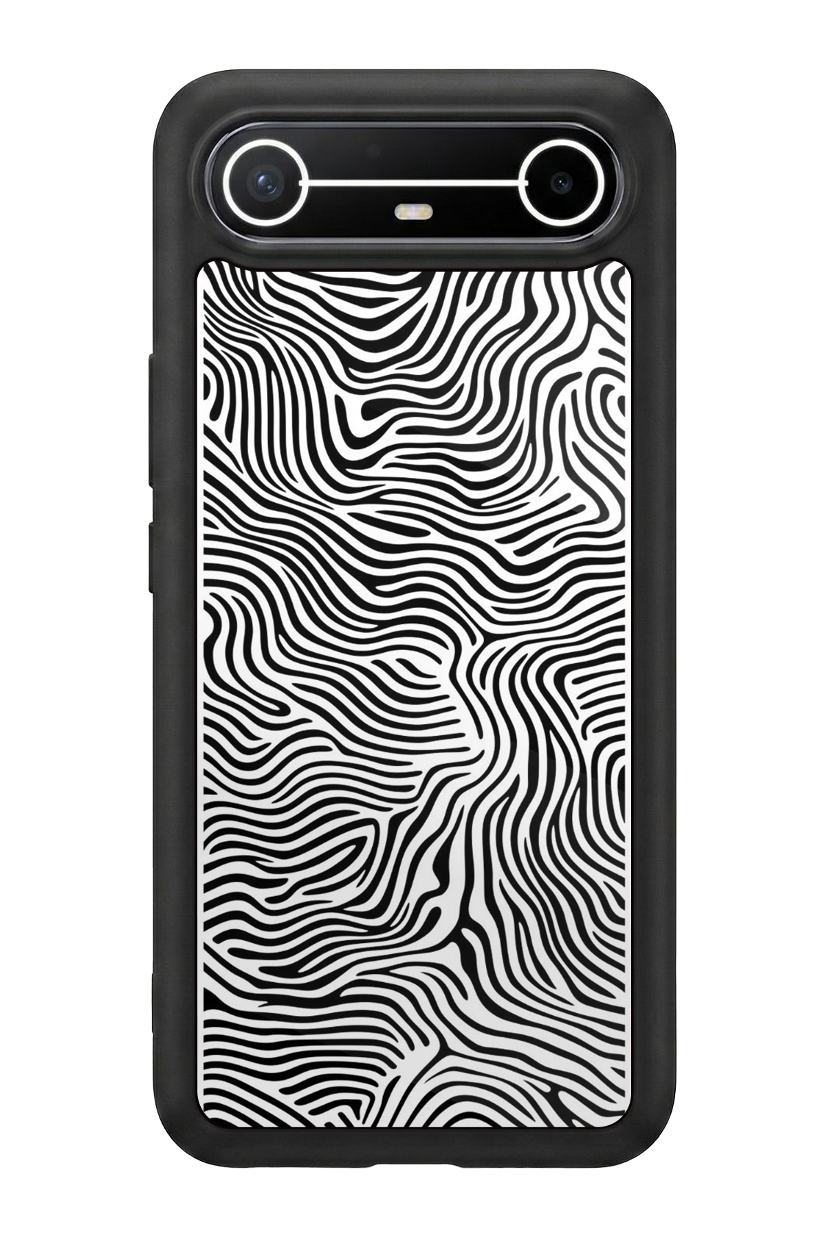 Tecno Spark Slim 5G Uyumlu Çizgi Sanatı Tasarımlı Glossy Premium Kılıf